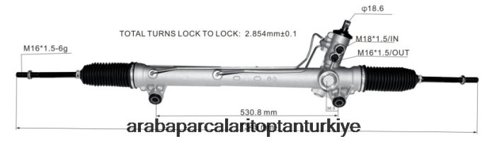 DODGE/CHRYSLER hidrolik direksiyon kremayeri 52089292ae 2PR04D2790 - Motosiklet Yedek Parçaları