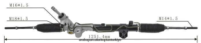 DODGE/CHRYSLER hidrolik direksiyon kremayeri 68140-628ae 2PR04D2784 - Premium Motosiklet Yedek Parçaları