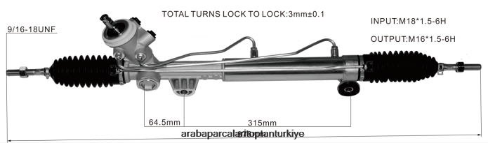 BUICK hidrolik direksiyon kremayeri 7836993l5 2PR04D2712 - Honda Motosiklet Yedek Parçaları