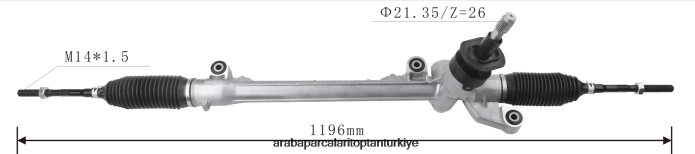 CHEVROLET hidrolik direksiyon kremayeri 90921300 26270781 90921315 2PR04D2690 - Motosiklet Yedek Parçaları