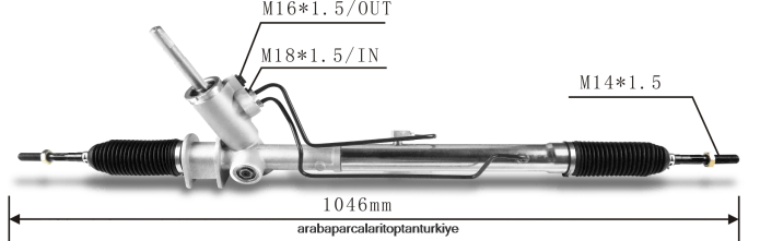 CHEVROLET hidrolik direksiyon kremayeri 92098992 9062911 9005916 9013810 9063887 2PR04D2688 - Araba Parcalari Türkiye