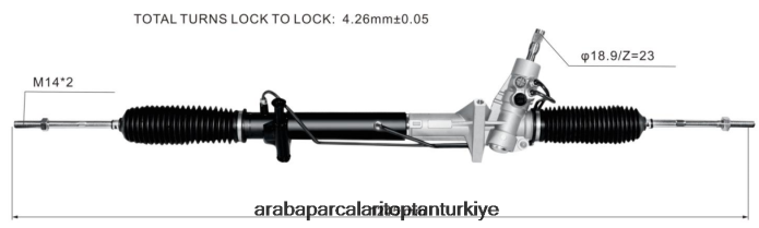 VOLVO hidrolik direksiyon kremayeri 34010442b 2PR04D2781 - Konya Motosiklet Yedek Parçaları