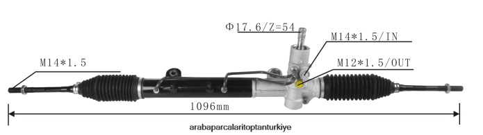 FIAT hidrolik direksiyon kremayeri 46450678 51891679 51990934 16900162s 7892504024209 2PR04D2797 - Araba Parçaları Toptan