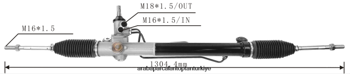 FORD hidrolik direksiyon kremayeri 031-001-aa12 2PR04D2679 - Araba Parçaları Toptan Türkiye