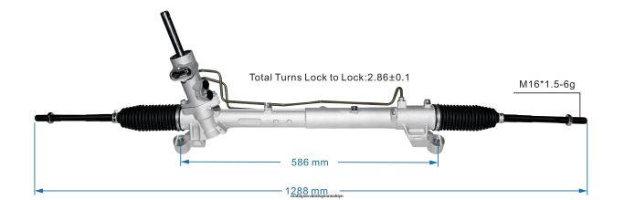 FORD hidrolik direksiyon kremayeri 5m513200fa 2PR04D2680 - Motosiklet Yedek Parçaları