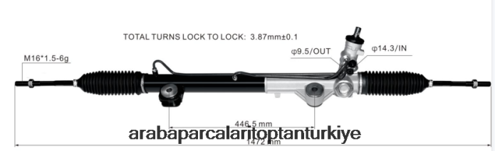FORD hidrolik direksiyon kremayeri 8l3z-3504-drm 2PR04D2666 - Araba Parçaları Toptan Satış
