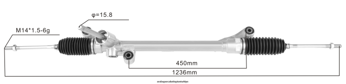 FORD hidrolik direksiyon kremayeri ae8z-3504-a 1836240 1753627 1745237 1543718 2PR04D2662 - Honda Motosiklet Yedek Parçaları