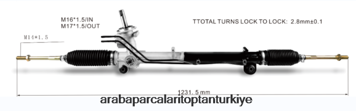 FORD hidrolik direksiyon kremayeri e3b13200a1b j7bz3504p 2PR04D2661 - Konya Motosiklet Yedek Parçaları