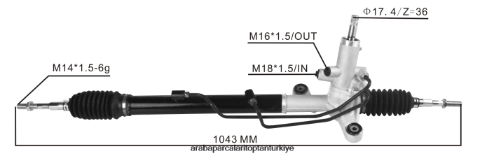 HONDA hidrolik direksiyon kremayeri 53601-sna-a52 53601-sna-a04 71632-26010 2PR04D2527 - Araba Parçaları Toptan