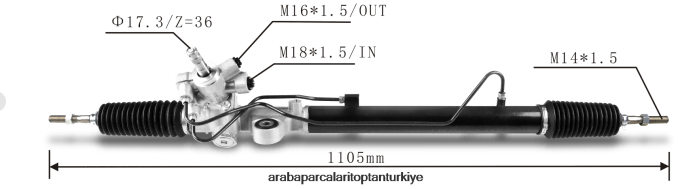 HONDA hidrolik direksiyon kremayeri 53601-tb0-p01 53601-ta0-a01 53601-ta0-a02 2PR04D2525 - Araba Parçaları Fiyatları