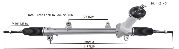 HYUNDAI/KIA hidrolik direksiyon kremayeri 56500-d3100 56500-d7100 2PR04D2752 - Honda Motosiklet Yedek Parçaları