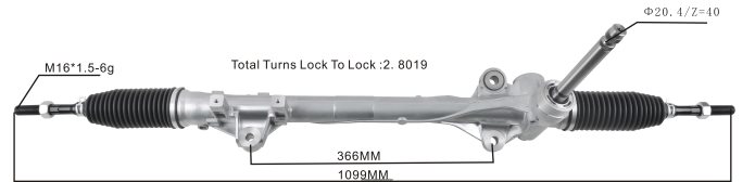 HYUNDAI/KIA hidrolik direksiyon kremayeri 56500-s6000 2PR04D2755 - Araba Parçaları Fiyatları