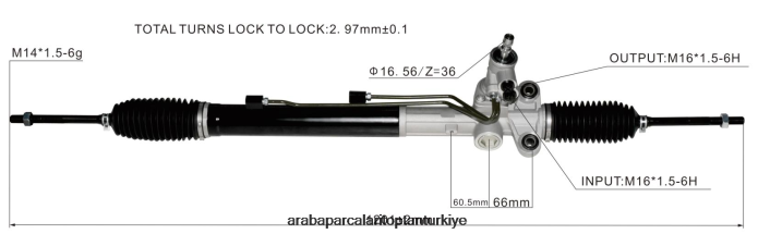 HYUNDAI/KIA hidrolik direksiyon kremayeri 577003m300 577003m000 2PR04D2770 - Motosiklet Yedek Parçaları