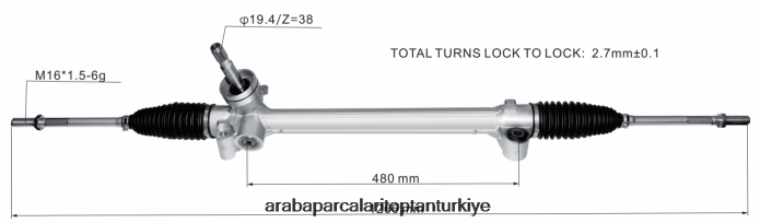 ROEWE hidrolik direksiyon kremayeri 10291461 2PR04D2829 - Araba Parçaları Toptan Türkiye