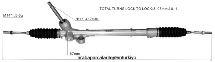 MAZDA hidrolik direksiyon kremayeri tk48-32-110a tk48-32-110b tk48-32-110c 2PR04D2635 - Araba Parçaları Fiyatları