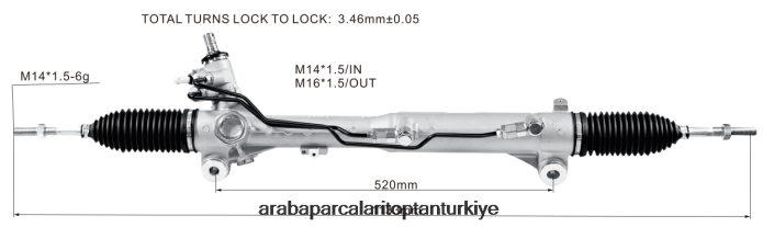 MAZDA hidrolik direksiyon kremayeri ua3n-32-110 2PR04D2642 - Honda Motosiklet Yedek Parçaları