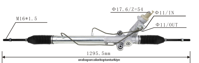 MERCEDES-BENZ/BMW hidrolik direksiyon kremayeri 6394601000 6394601200 2PR04D2429 - Araba Parçaları Toptan Türkiye