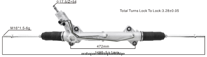 MERCEDES-BENZ/BMW hidrolik direksiyon kremayeri a9064601800 a9064621301 2PR04D2432 - Honda Motosiklet Yedek Parçaları