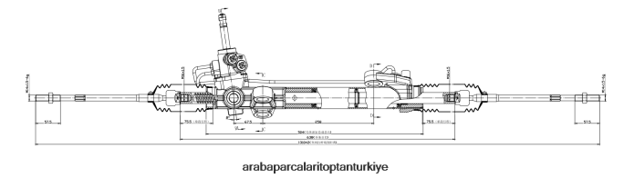 MITSUBISHI hidrolik direksiyon kremayeri 4410a064 4410a308 2PR04D2555 - Araba Parçaları Fiyatları