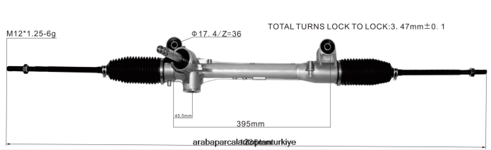 MITSUBISHI hidrolik direksiyon kremayeri 4410a498 2PR04D2553 - Izmir Motosiklet Yedek Parçaları