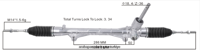 MITSUBISHI hidrolik direksiyon kremayeri 4410a770 2PR04D2556 - Araba Parçaları Toptan Satış