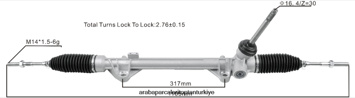 NISSAN hidrolik direksiyon kremayeri 48001-4bg0a 2PR04D2589 - Araba Parçaları Toptan Türkiye