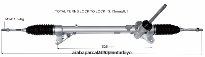 NISSAN hidrolik direksiyon kremayeri 48001-4eh0b 48001-4eh0a 2PR04D2572 - Honda Motosiklet Yedek Parçaları