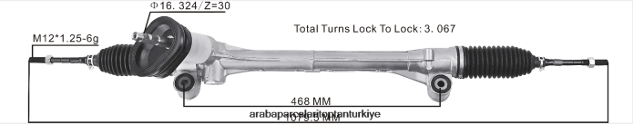 NISSAN hidrolik direksiyon kremayeri 48001-5rf0a 48001-5rb0b 48001-5ee0a 71705-05900 2PR04D2579 - Araba Parçaları Toptan Türkiye