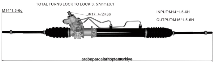 NISSAN hidrolik direksiyon kremayeri 49001-27n00 2PR04D2591 - Konya Motosiklet Yedek Parçaları