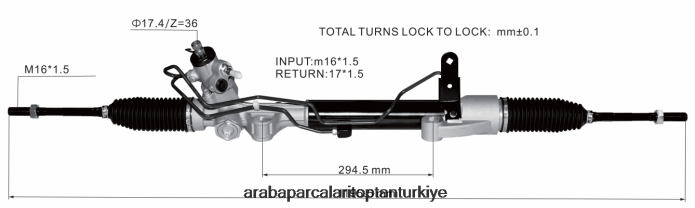 NISSAN hidrolik direksiyon kremayeri 49001-3ka0a 49001-5aa0a 2PR04D2577 - Araba Parçaları Toptan