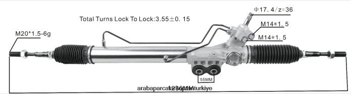 NISSAN hidrolik direksiyon kremayeri 49001-5zp0a 2PR04D2574 - Premium Motosiklet Yedek Parçaları