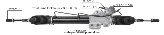 NISSAN hidrolik direksiyon kremayeri 49001-600 49001-vz10a 2PR04D2568 - Araba Parcalari Türkiye