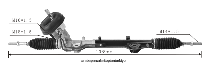 RENAULT hidrolik direksiyon kremayeri 49001-6615r 49001-0075r 49001-0125r 49001-2993r 49001-4807r 49001-6557r 49001-2996r 2PR04D2803 - Izmir Motosiklet Yedek Parçaları