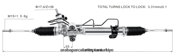 TOYOTA hidrolik direksiyon kremayeri 44200-26470 2PR04D2484 - Premium Motosiklet Yedek Parçaları