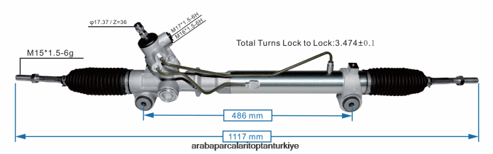 TOYOTA hidrolik direksiyon kremayeri 44200-28580 44200-28581 44200-28420 44200-28410 2PR04D2455 - Araba Parçaları Fiyatları