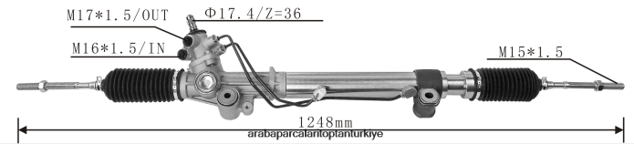 TOYOTA hidrolik direksiyon kremayeri 44200-35050 2PR04D2488 - Araba Parcalari Türkiye