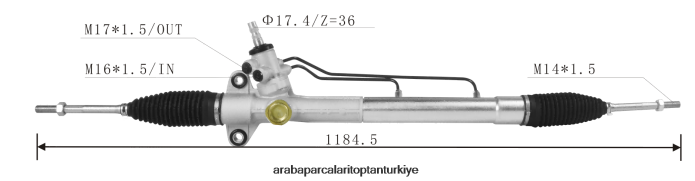 TOYOTA hidrolik direksiyon kremayeri 44200-bz070-000 2PR04D2499 - Araba Parçaları Toptan Türkiye