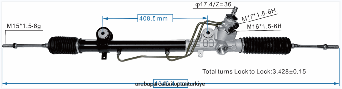 TOYOTA hidrolik direksiyon kremayeri 44250-04020 2PR04D2465 - Araba Parçaları Fiyatları