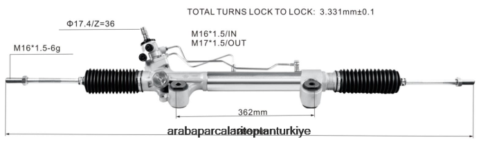 TOYOTA hidrolik direksiyon kremayeri 44250-0k710 44250-0k660 44250-0k820 2PR04D2471 - Konya Motosiklet Yedek Parçaları