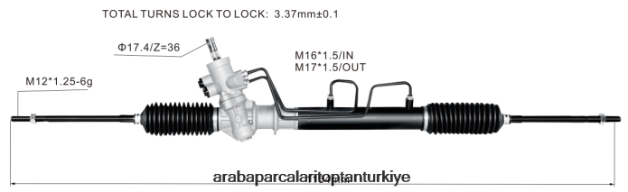 TOYOTA hidrolik direksiyon kremayeri 44250-10160 44250-0a010 44250-0a011 44250-0a012 44250-0a020 2PR04D2517 - Araba Parçaları Toptan