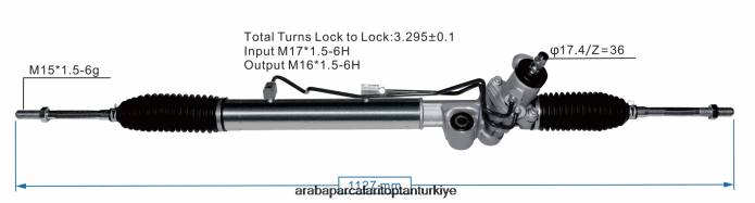 TOYOTA hidrolik direksiyon kremayeri 44250-35020 44250-04010 2PR04D2464 - Premium Motosiklet Yedek Parçaları