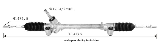 TOYOTA hidrolik direksiyon kremayeri 45510-0d490 45510-0d340 45510-0d430 45510-1d580 45510-0d570 2PR04D2453 - Izmir Motosiklet Yedek Parçaları