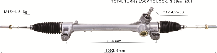 TOYOTA hidrolik direksiyon kremayeri 45510-20100 2PR04D2478 - Araba Parcalari Türkiye