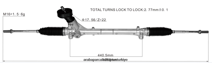 VOLKSWAGEN hidrolik direksiyon kremayeri 2q1423061c 2PR04D2424 - Premium Motosiklet Yedek Parçaları