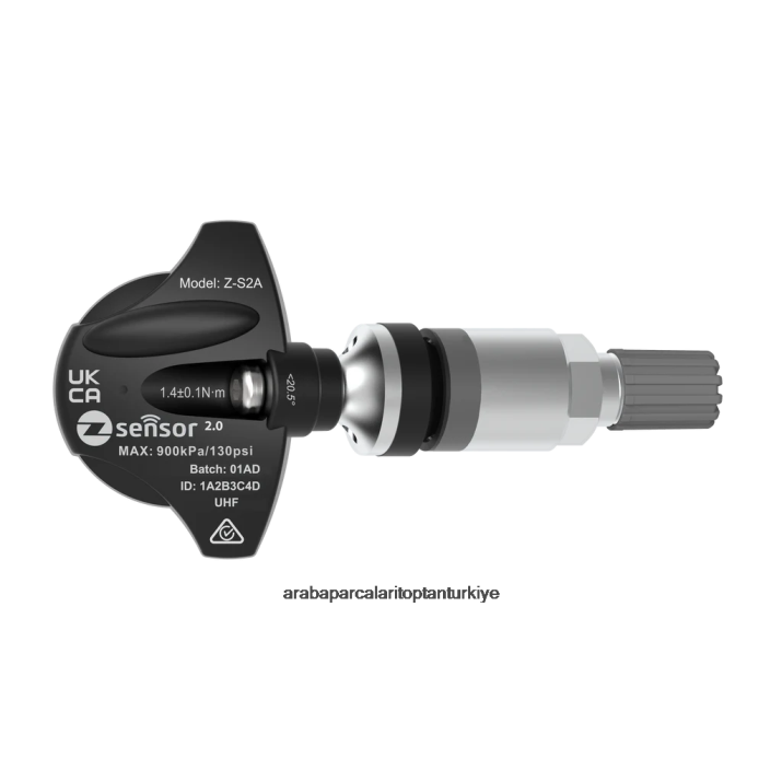jaguar oe yedek tpms sensörü - oe p/n c2d47173, fw931a159ab frekans 433mhz 4X2D2315 - Araba Parçaları Toptan metal valf gövdesi - gümüş